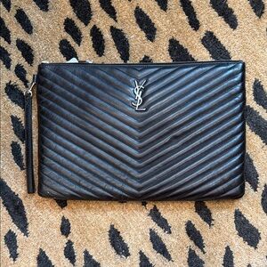 Saint Laurent Large Monogram Jolie Pouch